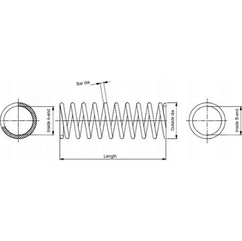 Monroe SP0400 Pružina zavěšení
