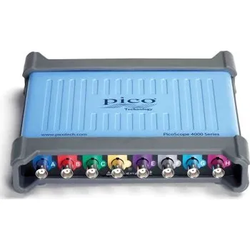 Osciloskop Osciloskop pro PC, řada: PicoScope 4000A PicoScope 4824A počítačový 20MHz USB 256Mpts, USB 8 analogové kanály Pico