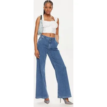 Dámská halenka Guess Halenka W4GH79 WAF10 Bílá Regular Fit XL