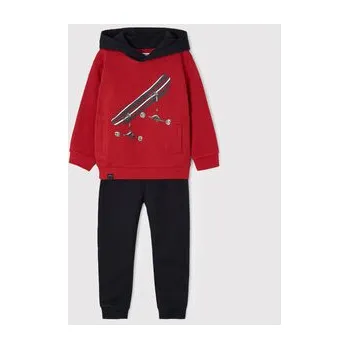 Mayoral Tepláková souprava 4853 Červená Regular Fit 8Y