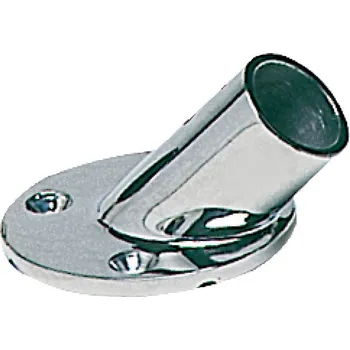 Zábradlí Kulatá základna zábradlí 22 - nerez (45°)