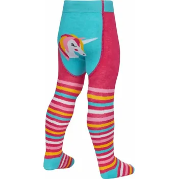 Dětské punčocháče Jednorožec červené 86/92