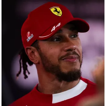 Kšiltovka Čepice Ferrari Lewis Hamilton (Originální kšiltovka Hamilton Ferrari doprava zdarma)
