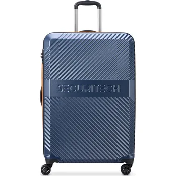 Cestovní kufr Securitech by Delsey Patrol 76 cm EXP 400682102 - modrý 109 l