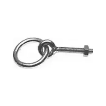 Vázací drát Oko se závitem a kroužkem M8x80mm Zn