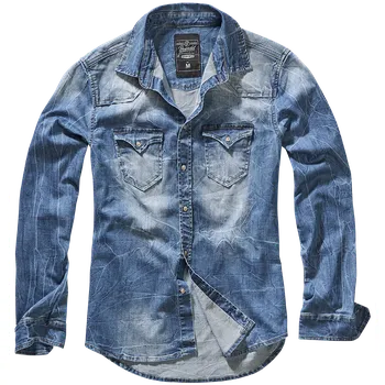 Pánská košile Brandit Modrá M