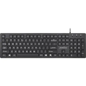 Klávesnice Perixx PERIBOARD-117 P DE B PS2 klávesnice německá, QWERTZ černá