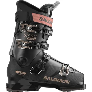 Sjezdové boty Salomon S/Pro Supra XR90 GW W L47673400 - black/pinkgold met./pinkgold met. 27/27.5