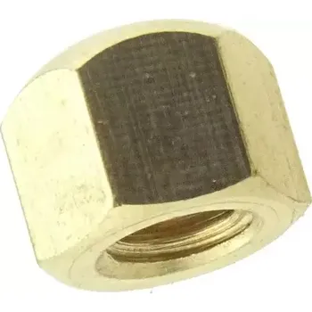 Matice Matice uzavřená DIN 917 mosaz M4