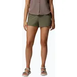 Dámské trekingové šortky Columbia Shale Ridge stone green