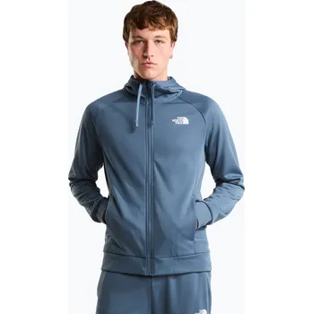 Pánská móda Pánská mikina The North Face Reaxion 2.0 Hooded Full Zip granite grey dark heather