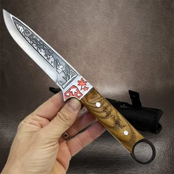 lovecký nůž Exkluzivní lovecký nůž s pouzdrem | Personalizace vlastním textem, jménem nebo monogramem + prémiové dárkové balení BE Original