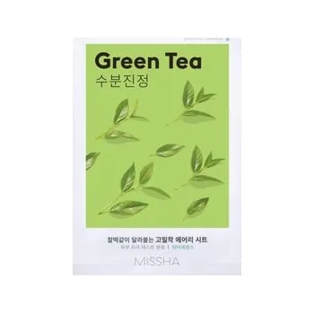 Pleťová kosmetika MISSHA Airy Fit Sheet Mask Green Tea Ručníková maska