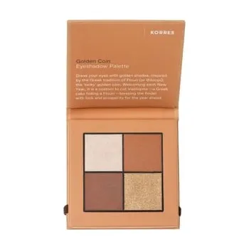 Make-up KORRES Golden Coin Eyeshadow Palette Paletka očních stínů