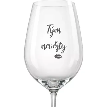 Sklenice Svatební sklenička Tým nevěsty, 1 ks