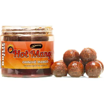 Nástraha Sportcarp Dipped Boilies 20 mm/200 ml Hot Mango