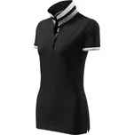 MALFINI Premium COLLAR UP 257 polokošile dámská Barva: černá, Velikost: L