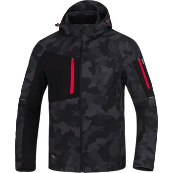 pracovní bunda Bunda Ardon CREATRON CAMO pánská softshellová camouflage/černá 3XL