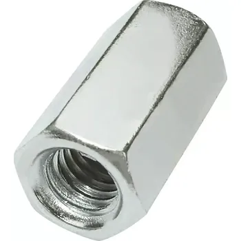 Spojovací materiál Matice DIN 6334 tr.10 M6x18 ZB