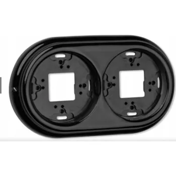 Elektrická zásuvka Rámeček TG ELECTRO černý