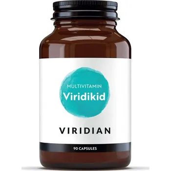 Zdraví Viridian Nutrition Viridikid Multivitamin pro děti ks: 90 kapslí