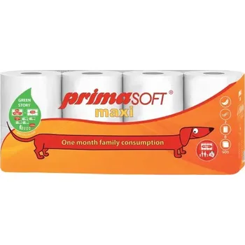 Toaletní papíry Toaletní papír 8 rolí maxi primaSOFT