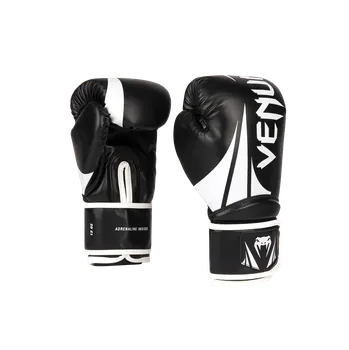 Boxerské rukavice Venum Challenger 2.5 Boxing Gloves – Black/White Velikost: 10oz