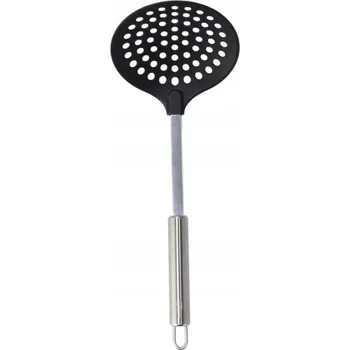 Naběračka SILVERCREST Naběračka s otvory, děrovaná lžíce, pěnovačka 31 cm (14/G-258)