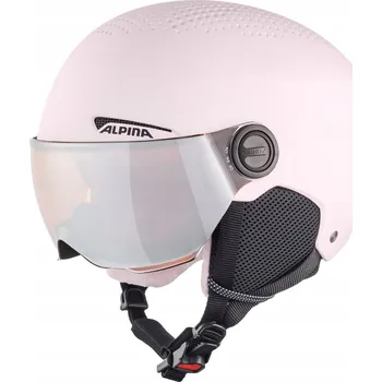 Lyžařská helma Alpina Zupo Visor Q-Lite Rose 51-55 cm s hledím