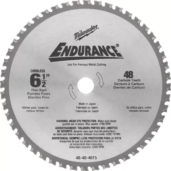 Pilový kotouč Milwaukee Pilový kotouč na kov 165x15,87 (48 zubů)