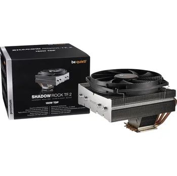 PC ventilátor BeQuiet Shadow Rock TF2 chladič procesoru s větrákem AMD AM4, AMD AM3 plus , AMD AM3, AMD AM2 plus , AMD AM2, AMD FM2 plus , AMD FM2, AMD FM1, Intel® 2066, Intel® 2011v3,