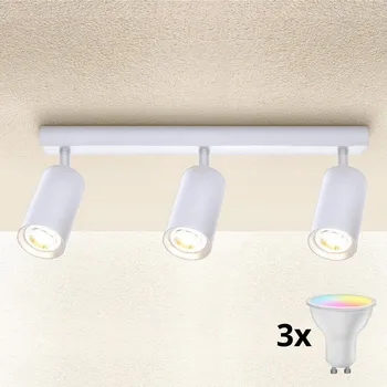 Bodové svítidlo Brilagi - LED Stmívatelné bodové svítidlo SELE 3xGU10/6W/230V bílá