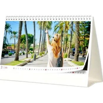 Fotokalendář Stolní fotokalendář SKN-35 stolní kalendář z vlastních fotografií 2026 SKN-35 Nižší cena pro více kusů!