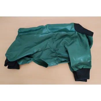 Obleček pro psa Pláštěnka č.1 24cm overal tmavě zelená
