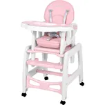 Ricokids 7091 Jídelní židlička Sinco 5 v 1 - růžová