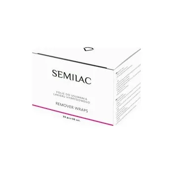 Make-up Semilac Remover Wraps Odstraňovač laku na nehty