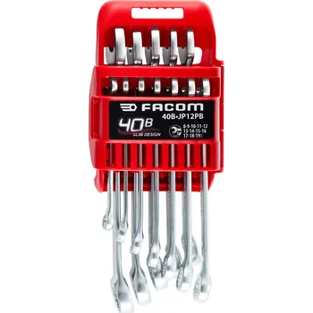 Ruční nářadí Sada očkoplochých klíčů 12 dílů FACOM 40B.JP12PB
