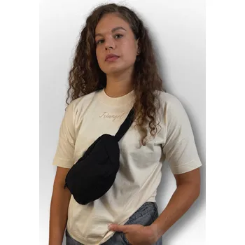 Triangel Ledvinka Hip Bag Black