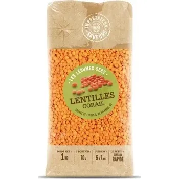 Příloha BEDROS Čočka červená celá 1 kg