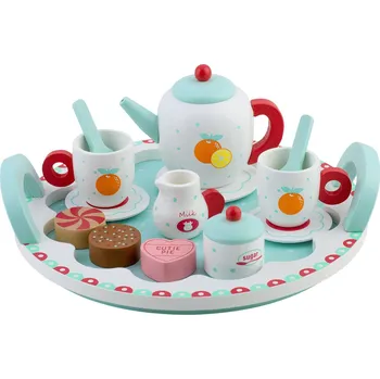 Dřevěná hračka Ricokids RK-869 Dřevěná čajová souprava