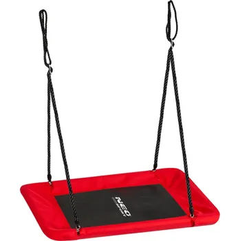 Zahradní houpačka Neo-Sport NS-105 Houpačka hnízdo obdélníková Swingo 110 x 70 cm, červená