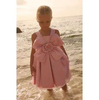 Dívčí šaty Dívčí šaty Abel&Lula 5049.1.Mini.PPY2 růžová 30X, vel. 116