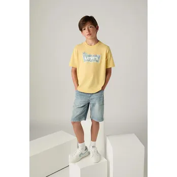 Chlapecké kraťasy Dětské riflové kraťasy Levi's NEW 511 SLIM FIT DENIM SHORT 8EM374 modrá 50X, vel. 128