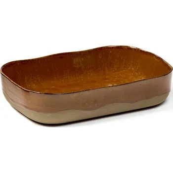 Talíř Serax, Hluboké talíře La Nouvelle 23 cm, hnědé, 4 ks - Formadore