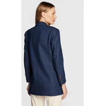 Dámské sako Pinko Sako Landire 1J112W A09I Modrá Regular Fit 38