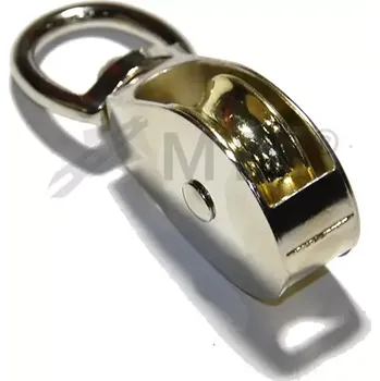 Jištění Kladka otočná s kovovou cívkou 4/15mm