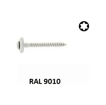 Vrut Vrut s podl. 15mm, nerez A2 4,5x35 Torx RAL9010 (Art.8790)