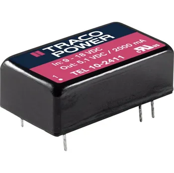 Měnič napětí TracoPower TEL 10-1223 DC/DC měnič napětí do DPS 333 mA 10 W Počet výstupů: 2 x Obsah 1 ks