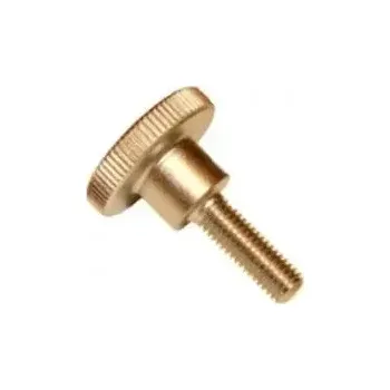 Šroub Šroub s rýhovanou hlavou DIN 464 mosaz M6x16