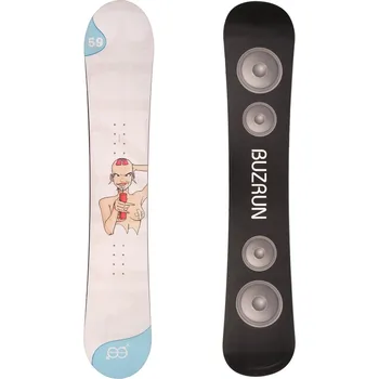 Snowboard Snowboard Buzrun Chica Boom 158 - bílá (II.jakost) 158